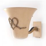 Lot of 1940s lighting fixtures