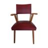 Scandinavian armchair red