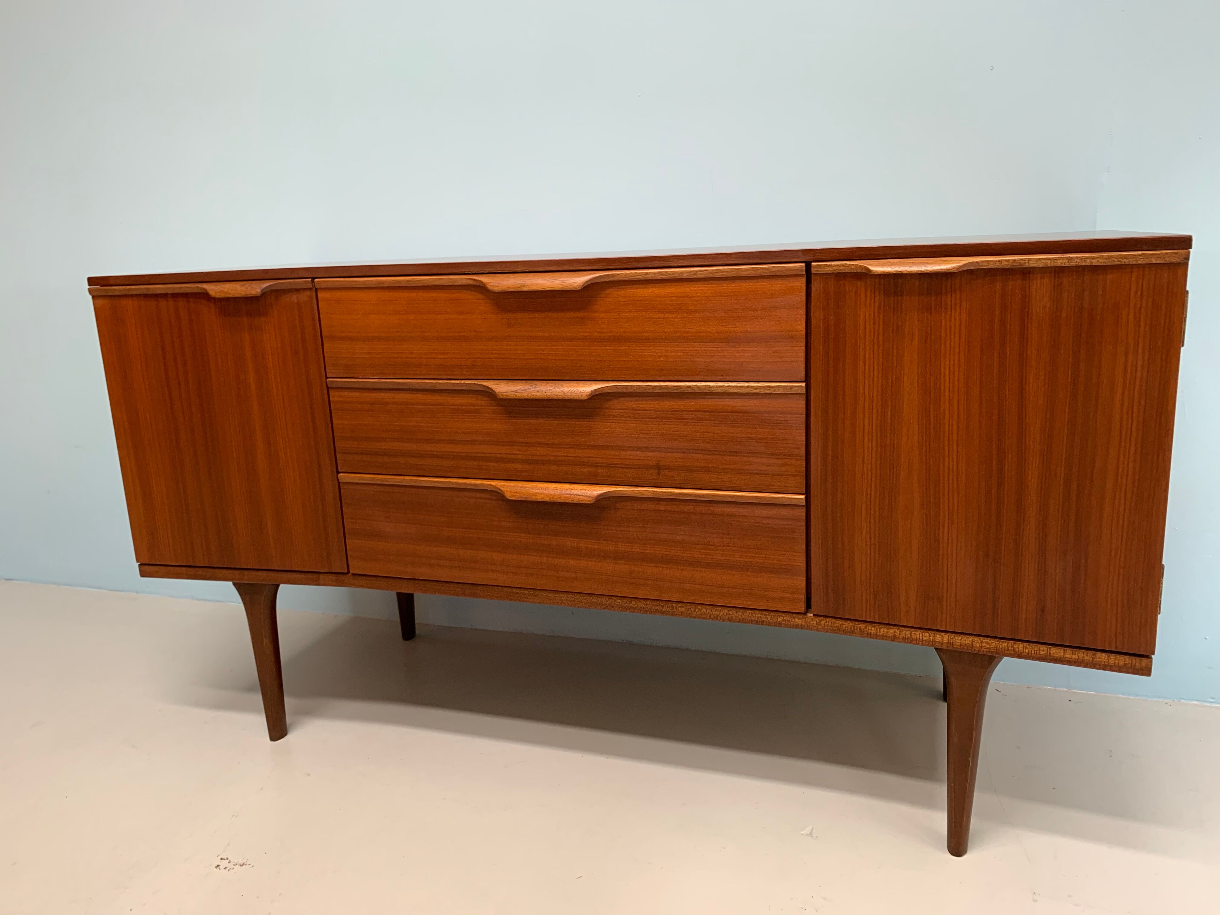 Vintage teak Austinsuite sideboard by Frank Guille 1960's