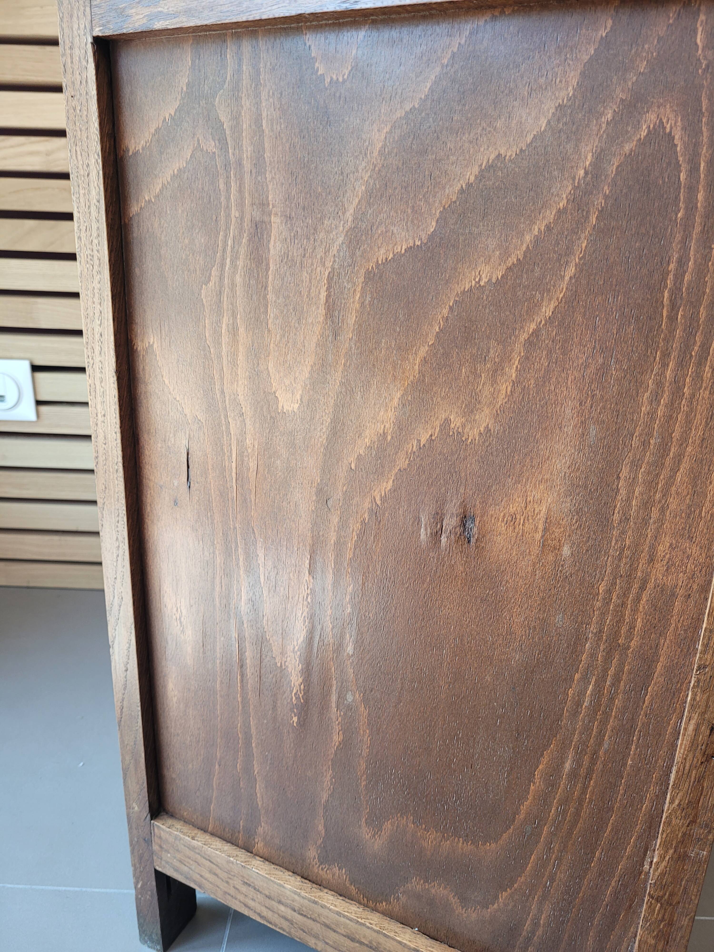 Vintage wooden jam maker