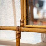 bamboo wall coat rack