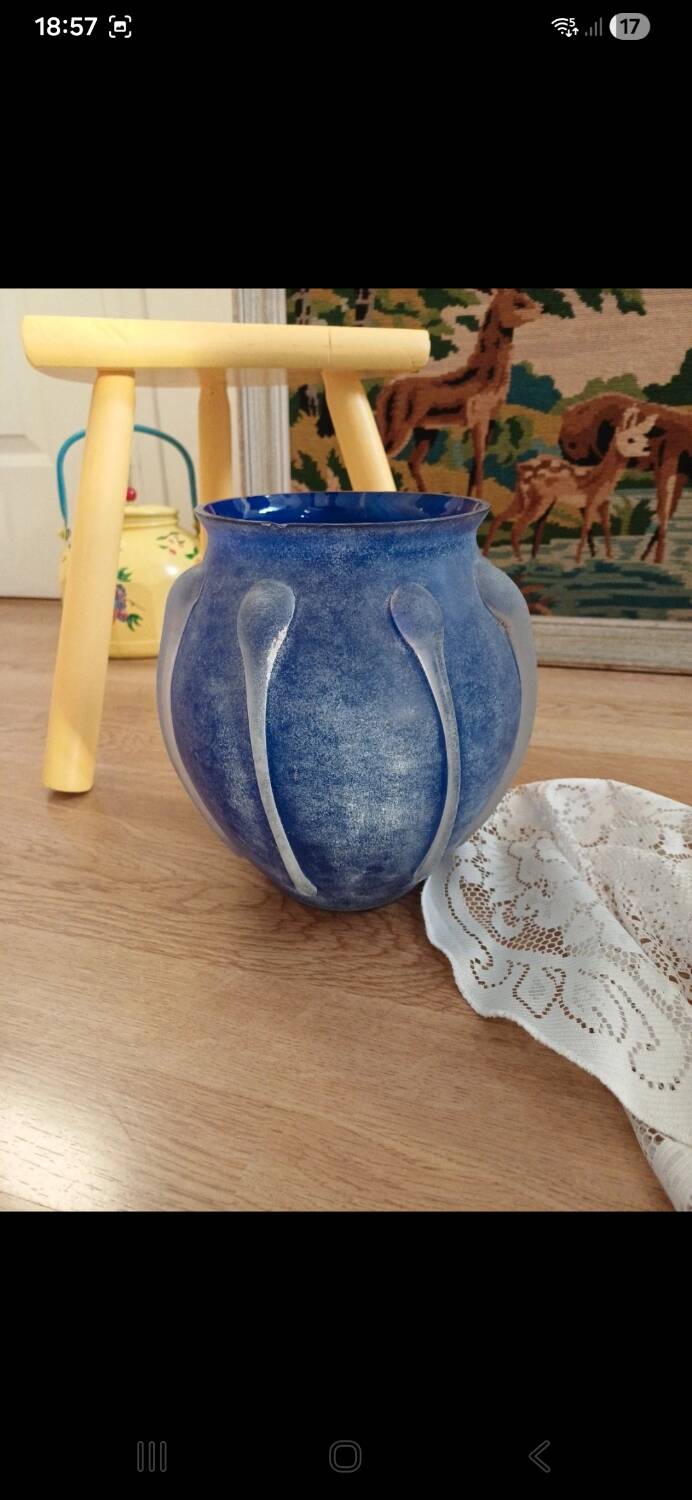 Vintage Style Murano Italian Vase