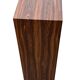 Vintage plant column in rosewood veneer 80s design