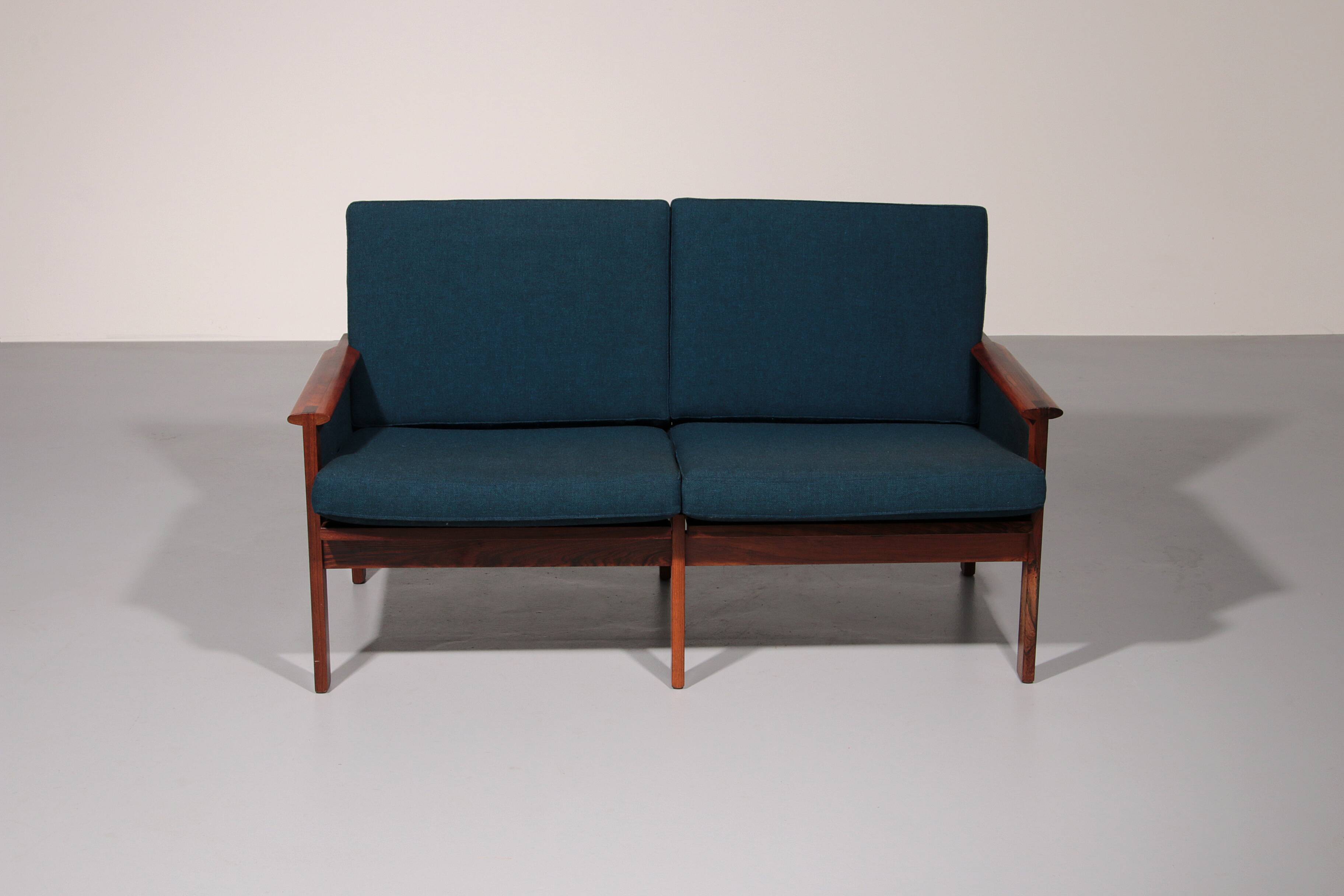 Banc Capella par Illum Wikkelsø pour Niels Eilersen, années 1960