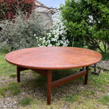 Teak coffee table