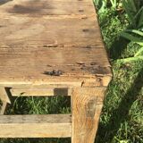 Brutalist bar high chair