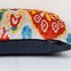 Vintage ikat cushion cover 51x41 cm
