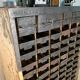 Industrial workshop furniture with metal drawers