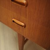 Teak desk, Danish design, 1970s, production: Denmark