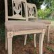 Lot 4 chaises directoire
