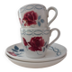 Digoin Sarreguemines Cups