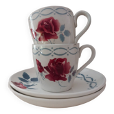 Digoin Sarreguemines Cups