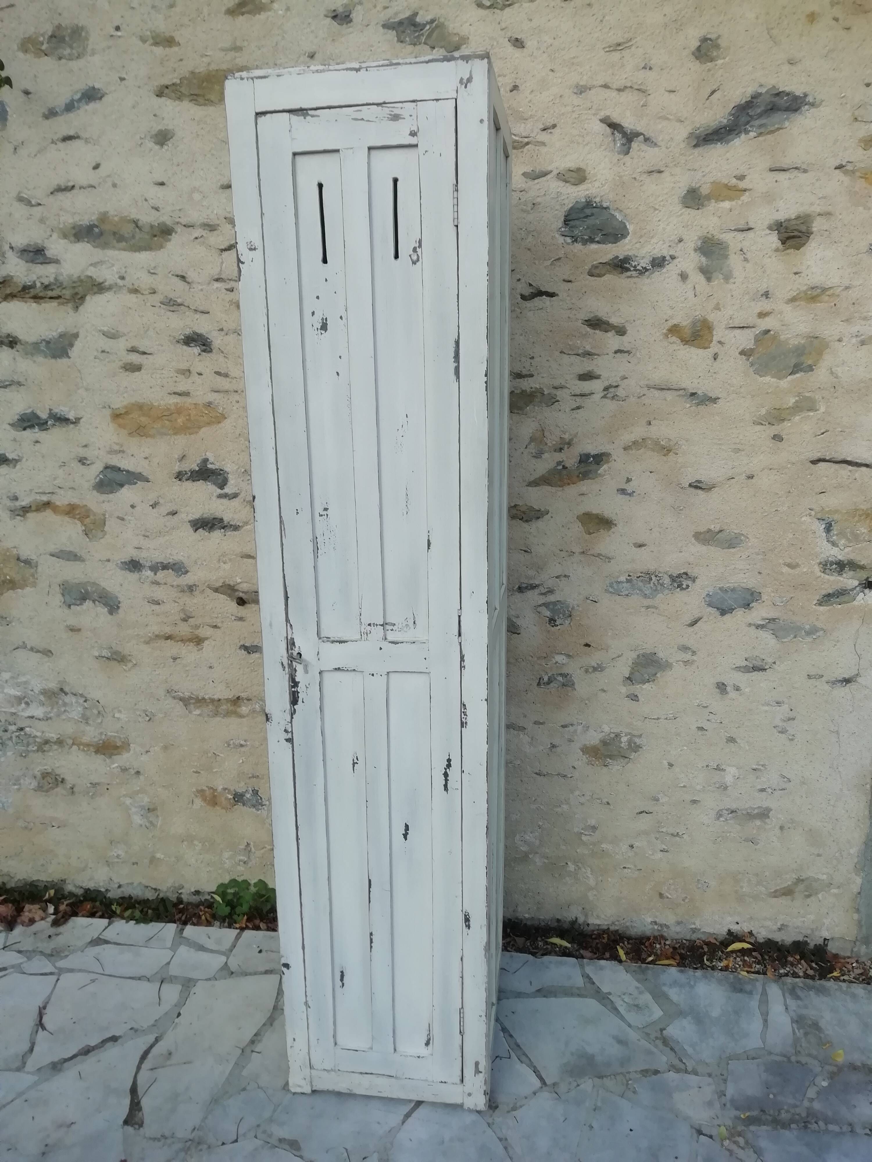 Old wooden locker