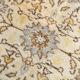 Tapis Turc Vintage Beige, Motif Floral, Tapis de Salon Classique, 170X275Cm