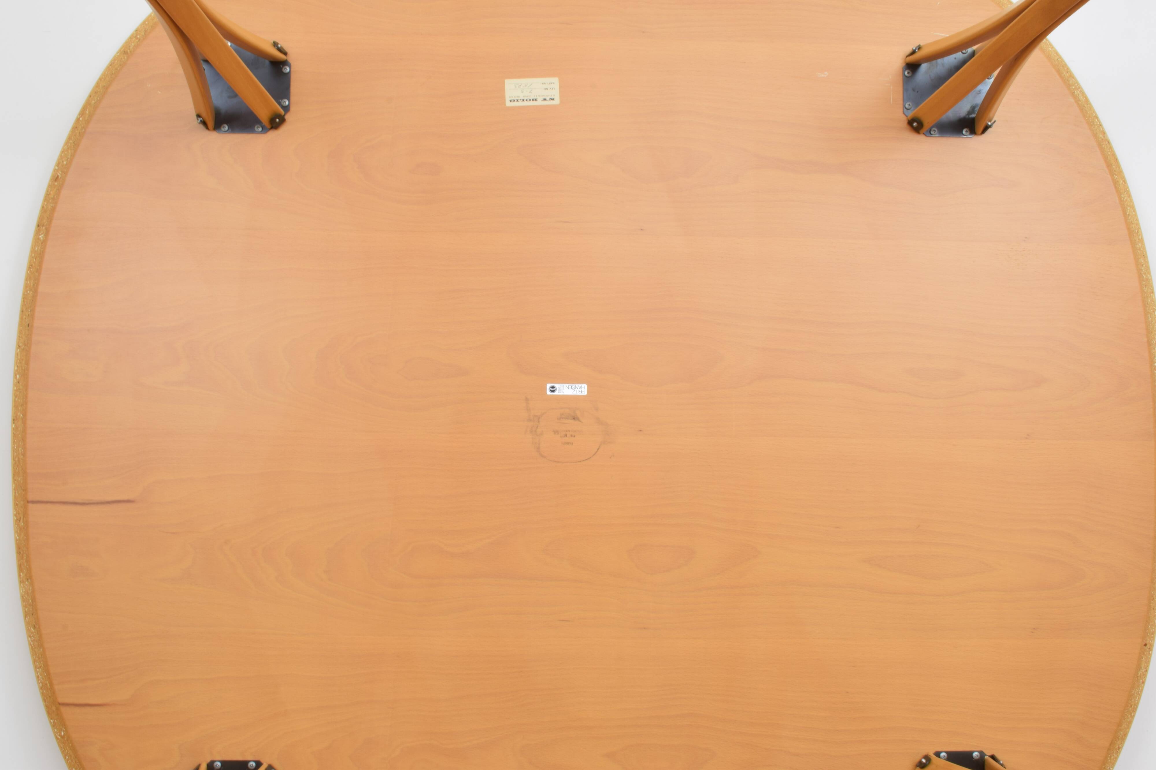 Vintage Table by Bruno Mathsson for Fritz Hansen, 1980s.