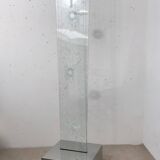 Sculpture lumineuse en verre, Angelo Brescianini