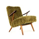 Fauteuil Coja vintage restauré du milieu du siècle 'Zwijndrecht'
