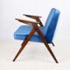 Blue Ocean Bunny Armchair by Józef Chierowski 1970s