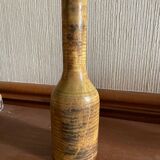 Vintage stoneware vase signed