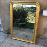 Golden mirror louis Philippe 130x90