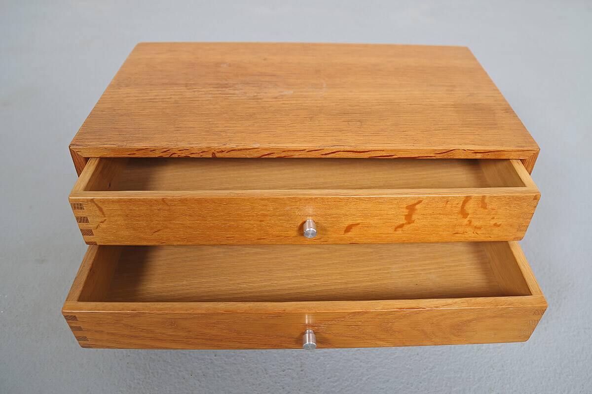 Model 128 Wall Console in Teak by Kai Kristianen for Aksel Kjersgaard