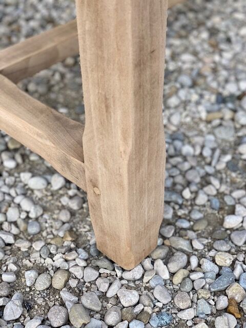 Sanded farmhouse table 2m