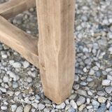 Table de ferme poncée 2m