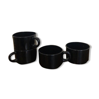 Luminarc black coffee cups