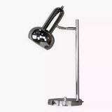 60s chrome metal articulated lamp