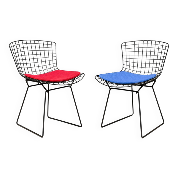 Paire de chaises Harry Bertoia pour Knoll