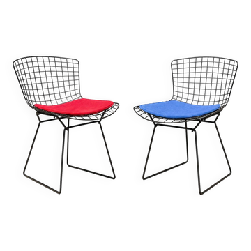 Pair of Harry Bertoia Chairs for Knoll (Vintage Design, Steel)
