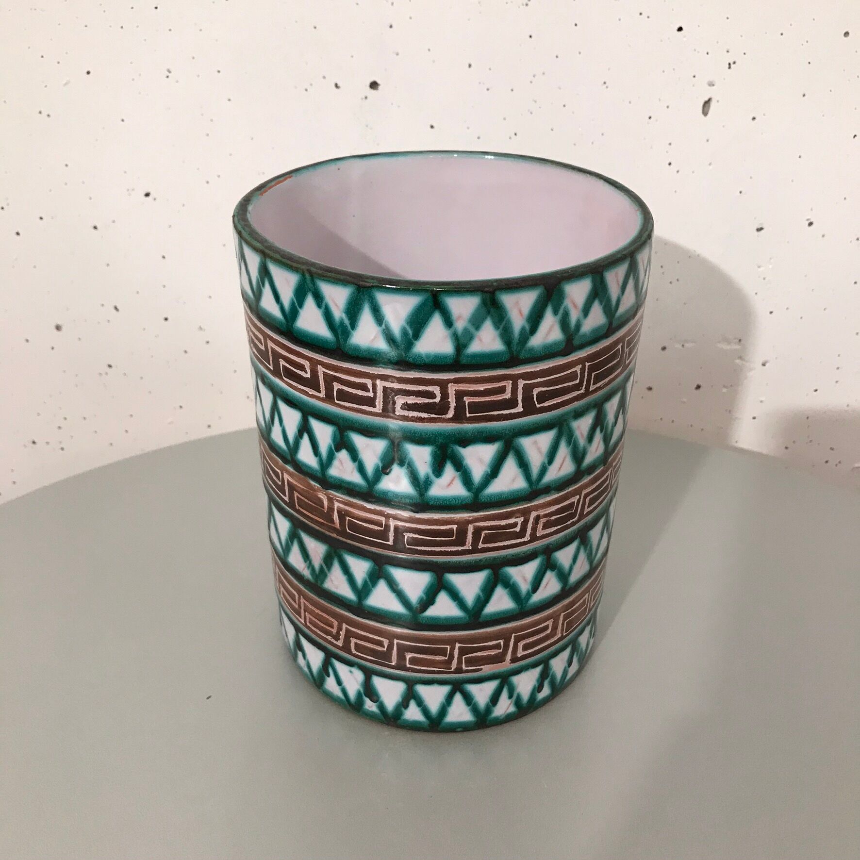 Robert Picault cylinder vase