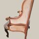 Salon Rocaille / Rococo - 2 fauteuils & 2 chaises - Noyer XIXe