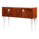 Sideboard from studio wunderkammer in rosewood and cast aluminum