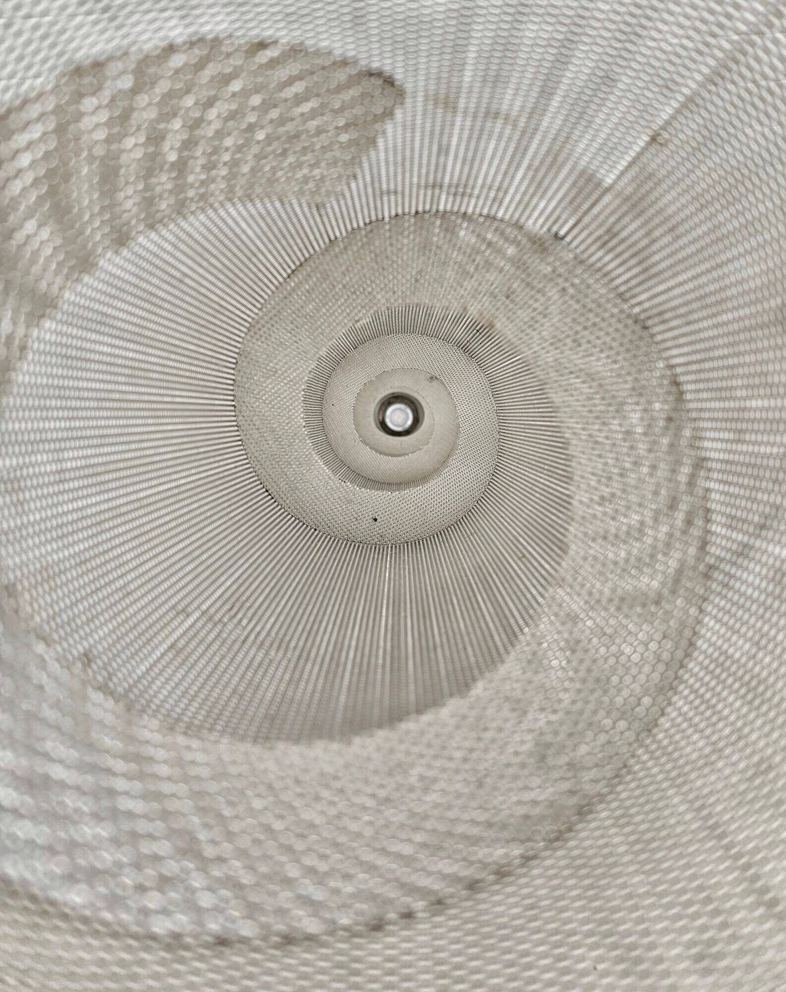 Postmodern tubular floor lamp "Tall Spiral No.5" by Thierry Vide 1999