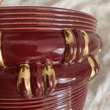 Saint Clément B. Letalle Art Deco ceramic flowerpot