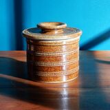 Vintage butter dish in Berry stoneware