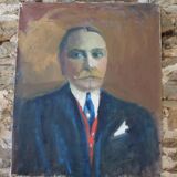 Painting - portrait of a man