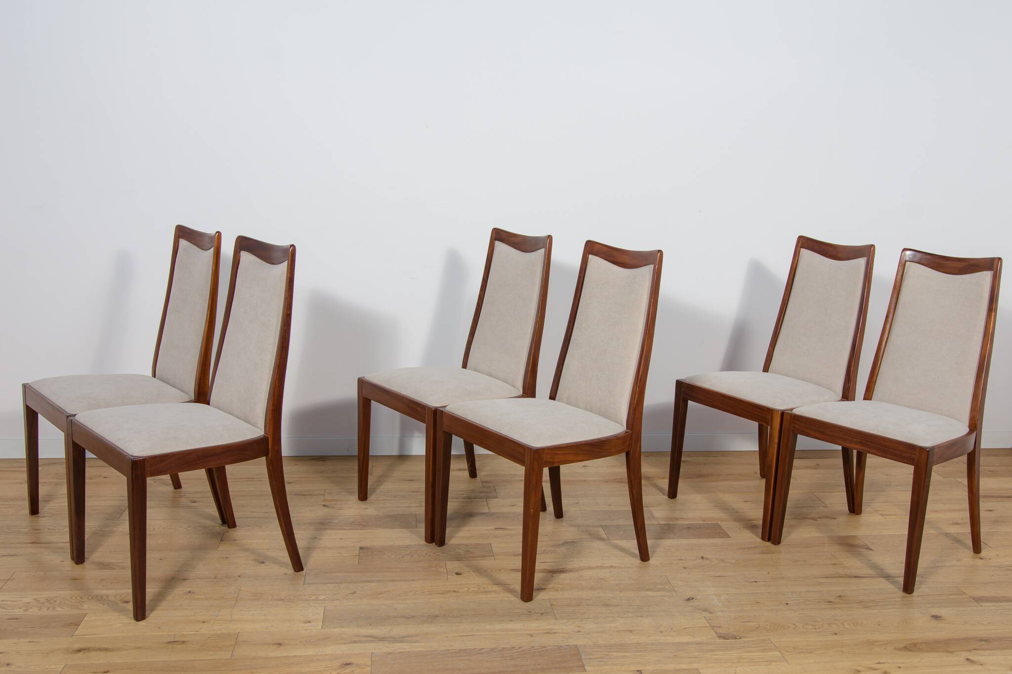 Mid-Century Teak Dining Chairs by Leslie Dandy for G-Plan, United Knigdom,