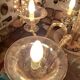 Venetian chandelier from Murano in smoked glass