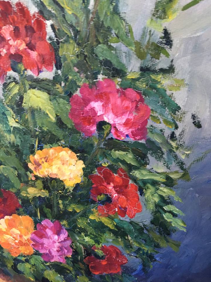 Still life with carnations