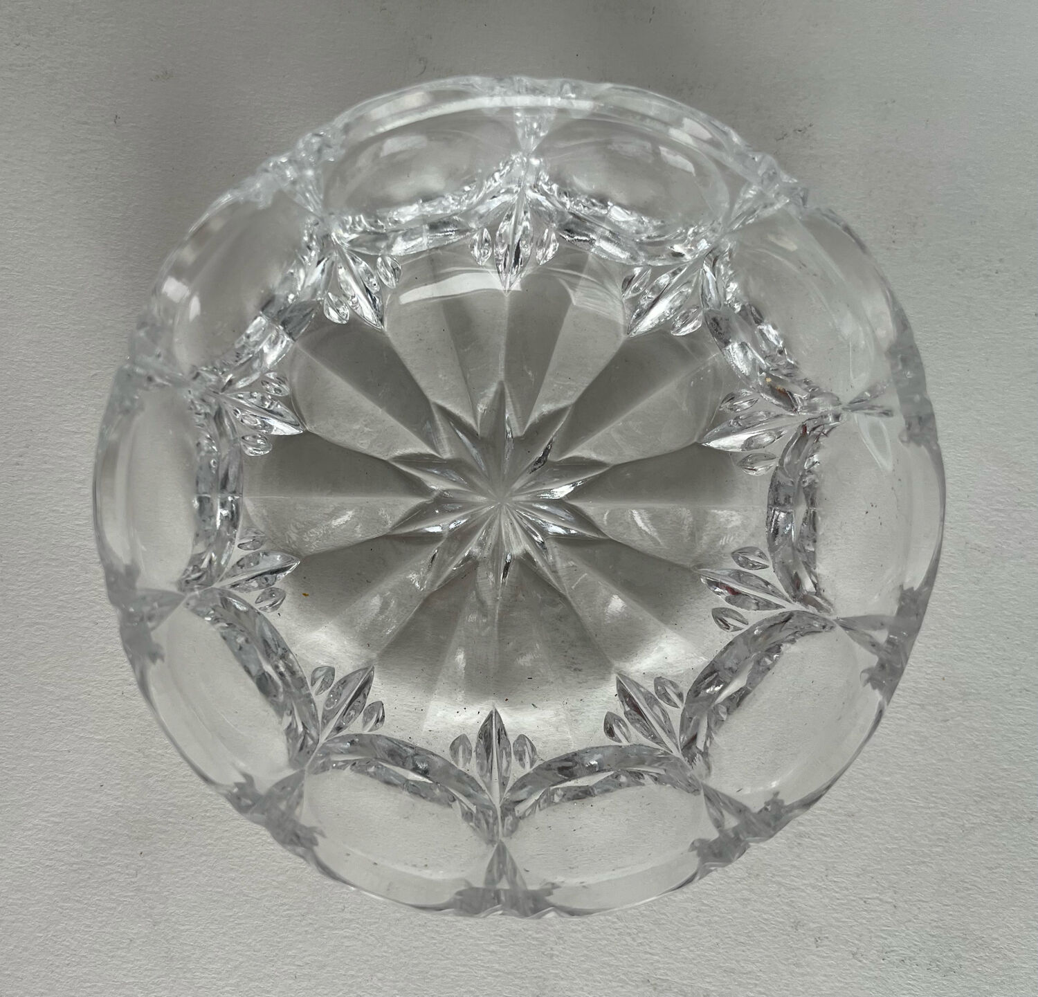 6 glass dessert cups