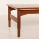 Italian mid-century low teak coffee table by Saporiti, 1960s