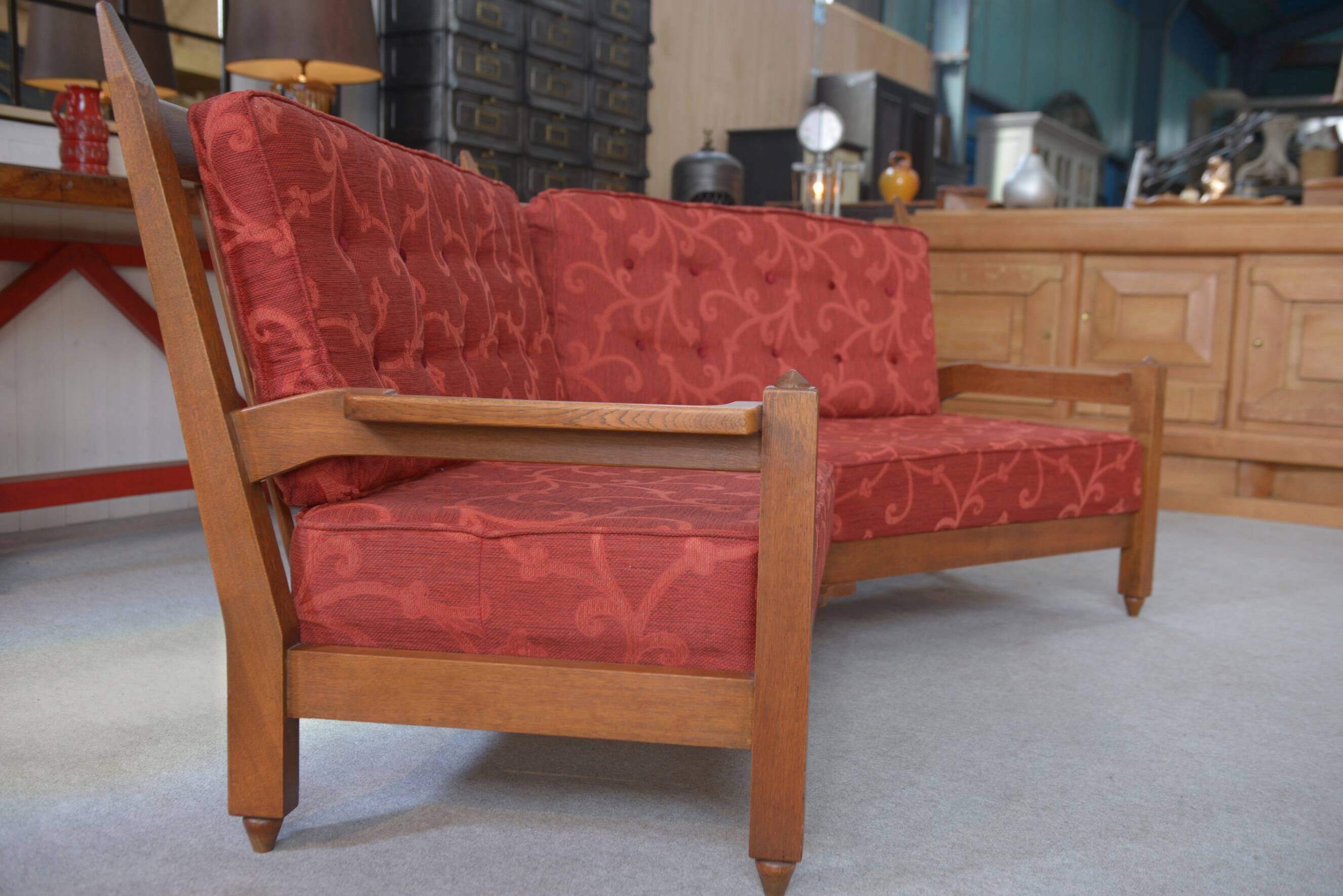 Your Home Sofa by Guillerme and Chambron 1960s