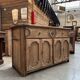 Atypical 19th century oak sideboard