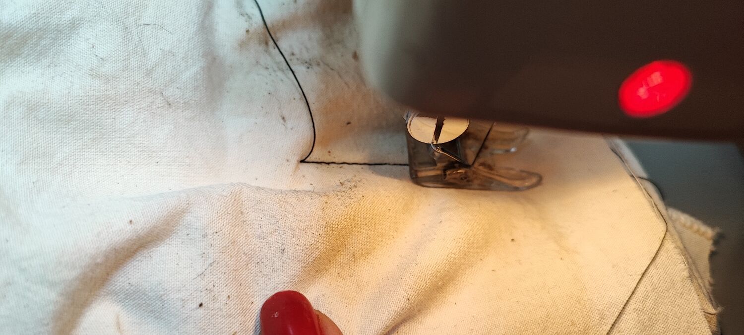 Necchi furniture and sewing machine