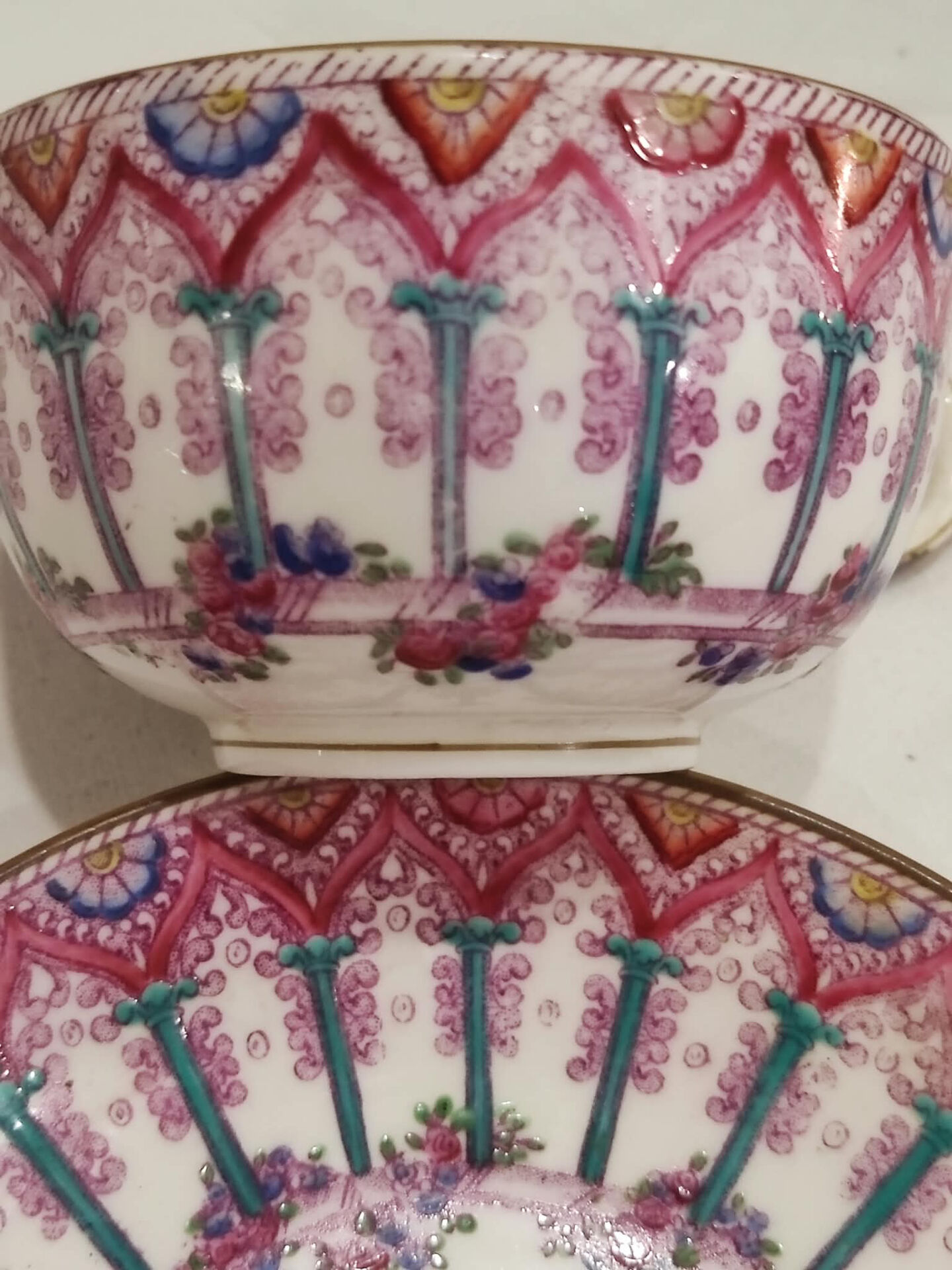 Victorian era Minton English cup