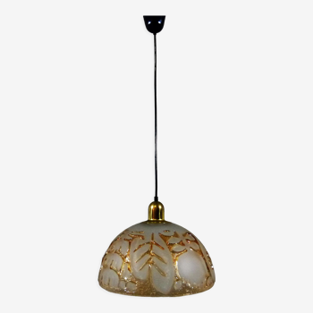 Peill & Putzler glass hanging lamp 1960-70’s