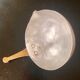 Large and rare Sicilian spoon in aluminum and brass