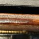 Large Gustave Keller leather trunk with multiple compartments